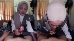 Mutia Pulang Kerja Pacar Langsung Nyepong