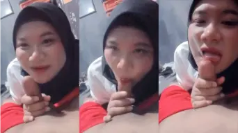 Sepongan Enak Pacar Cantik Sampe Crot