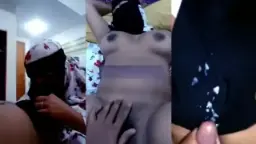 Genjot Memek Wanita Bercadar di Kost