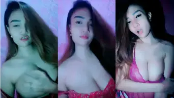 Hijaber Cantik Binal Liveshow Bugil