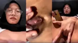 VCS Dengan Panya Hijab Zoom Memek