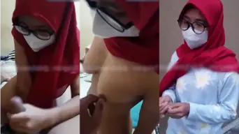 Bayar Cewe Hijab Buat Puasin Nafsu
