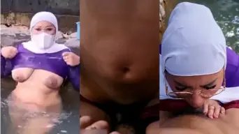 Entot STW Montok di Pemandian Umum
