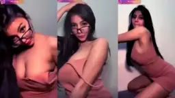 Baju Tisya Melorot Belahan Tetek Mulus