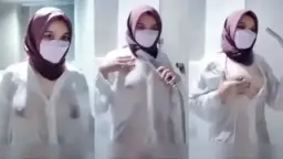 Hijab Camilla Basah Basahan