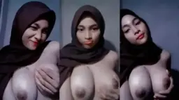 Tiktokers ABG Toge Berhijab Cantik Video