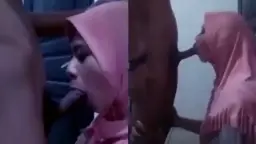 Pembantu Jilbab Minta Ngentod Terus