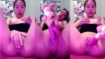 Anggi Binal Colok Dildo Semua Lubang