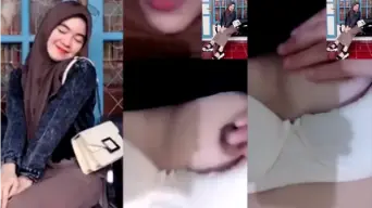 VCS Gadis SMA Jilbab Uting Coklat