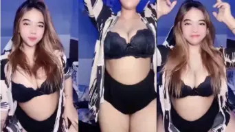 Dinata Cantik Body Montok Mempesona