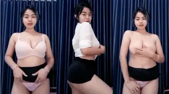 Goyang Erotis Miyoubee Setengah Bugil DreamLive