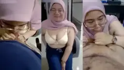 Hijab Pink Sepong Ayang Sange