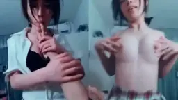 Digoyang Cewek Chindo ABG SMA Cantik